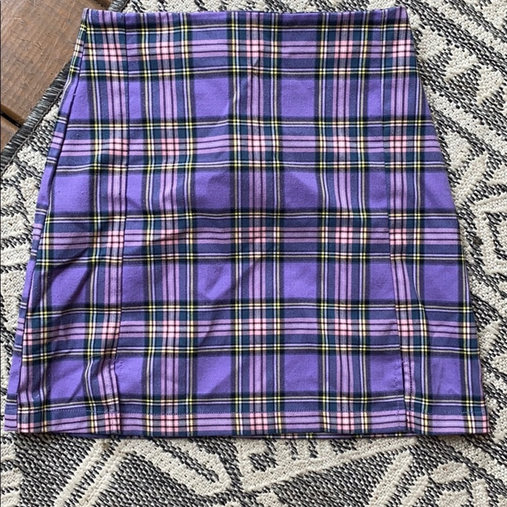 J. Galt Plaid Skirt